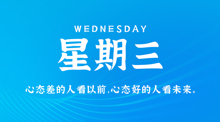 01日15日，星期三，在这里每天60秒读懂世界！